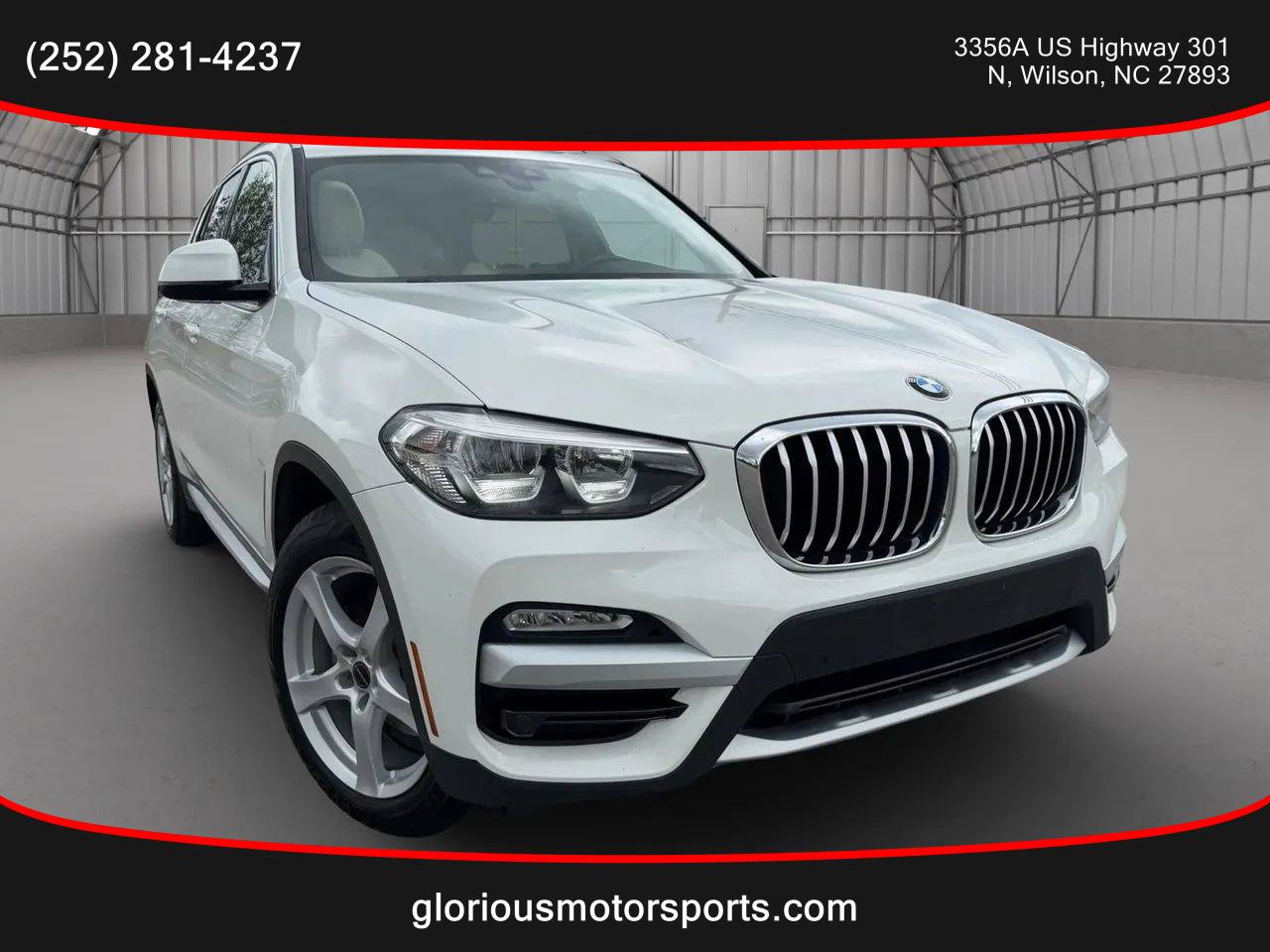 2019 BMW X3 30i — SUV — 110,135 mi — Wilson, NC
