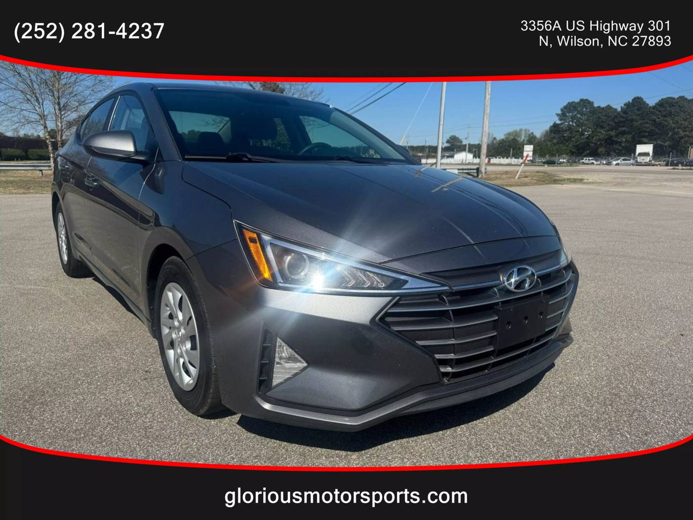 2019 Hyundai Elantra SE — Sedan — 83,995 mi — Wilson, NC