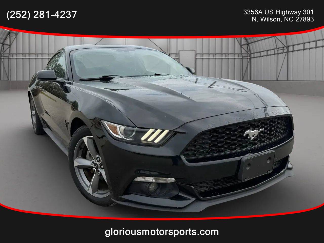 2016 Ford Mustang EcoBoost — Coupe — 147,863 mi — Wilson, NC