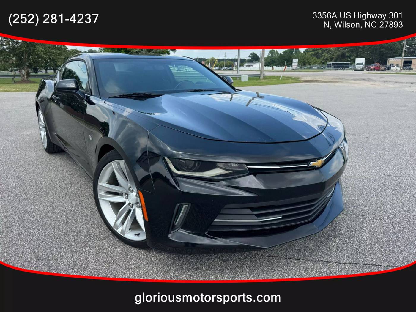 2016 Chevrolet Camaro 1LT — Coupe — 123,306 mi — Wilson, NC