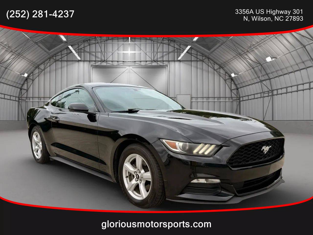 2016 Ford Mustang V6 — Coupe — 137,176 mi — Wilson, NC