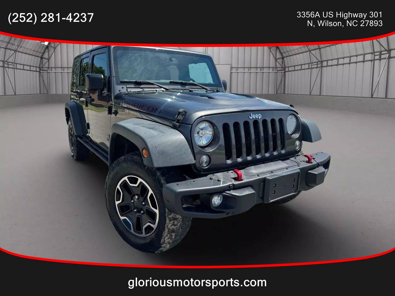 2016 Jeep Wrangler Rubicon Hard Rock — SUV — 135,358 mi — Wilson, NC