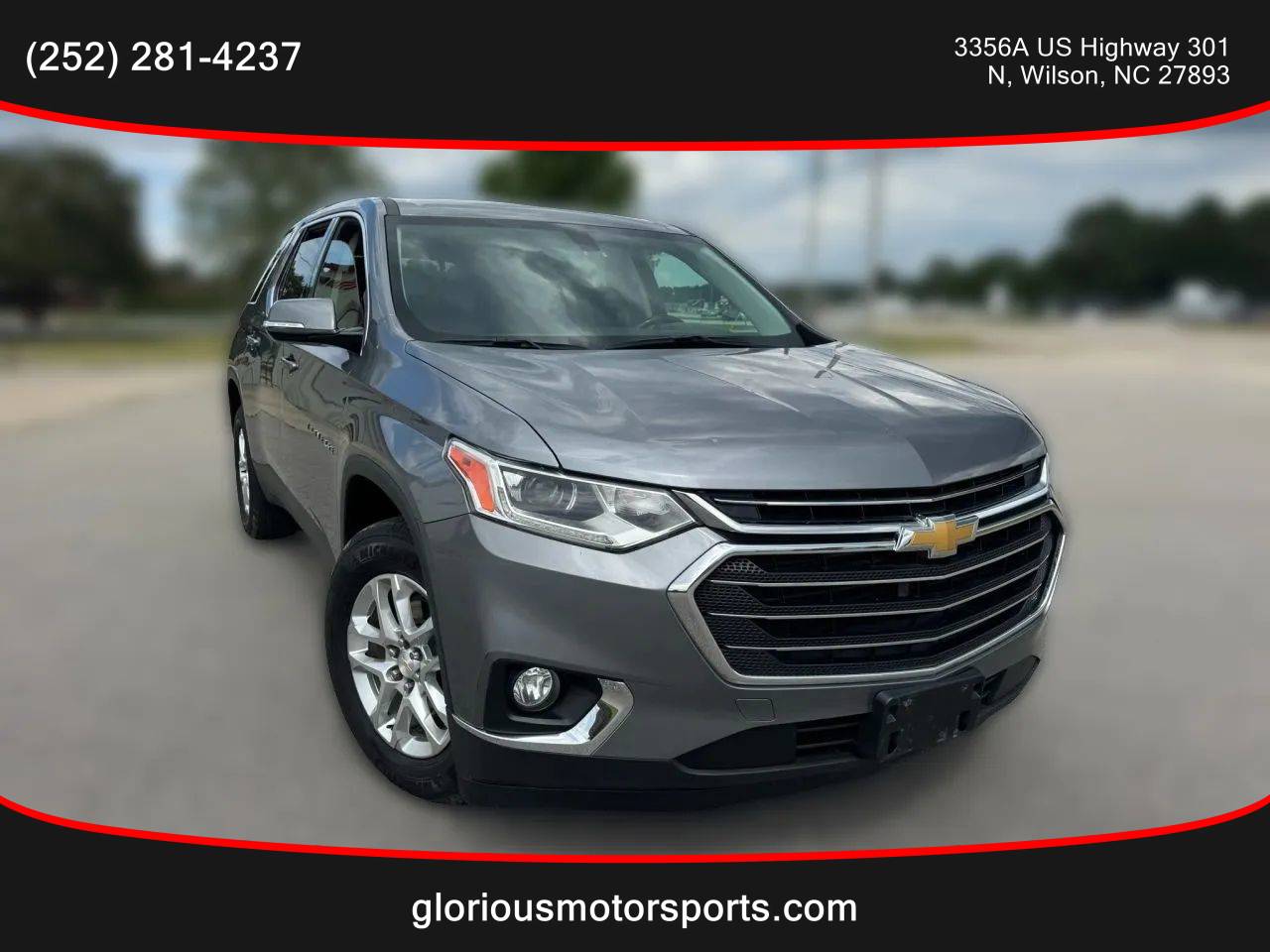 2018 Chevrolet Traverse LT Cloth — SUV — 143,481 mi — Wilson, NC