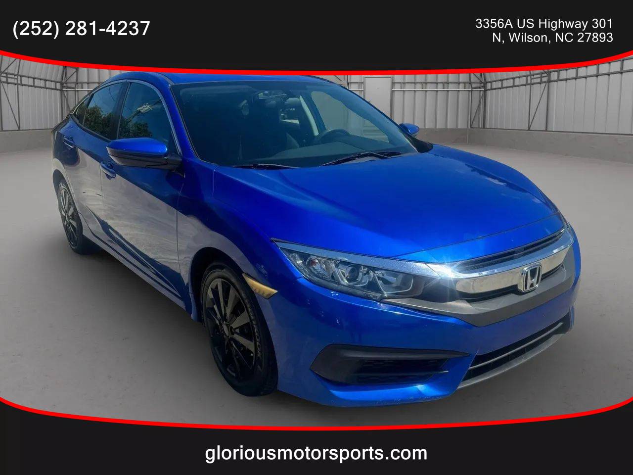 2016 Honda Civic LX — Sedan — 133,968 mi — Wilson, NC