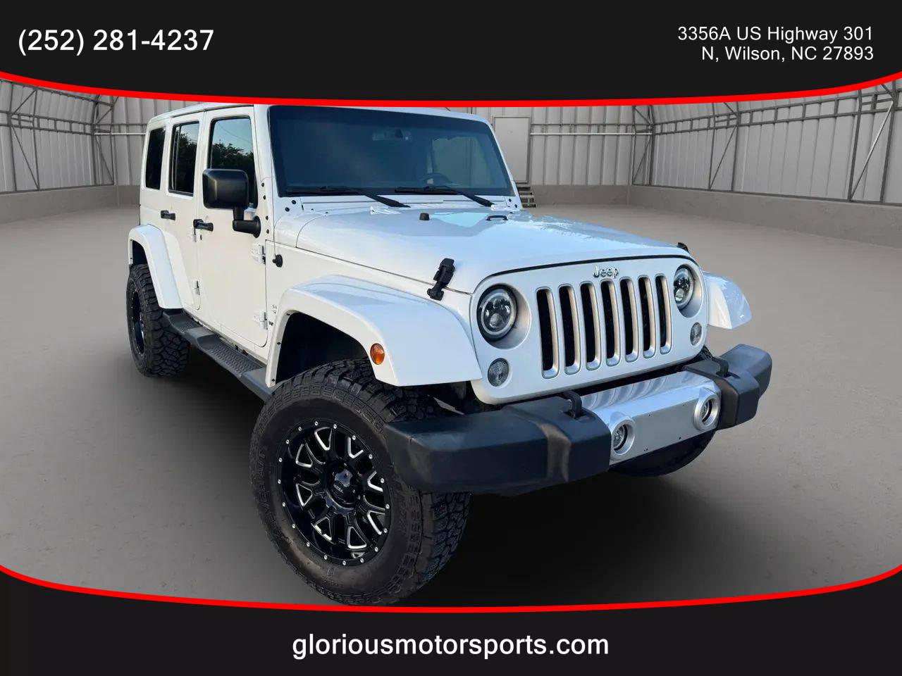 2017 Jeep Wrangler Sahara — SUV — 133,277 mi — Wilson, NC