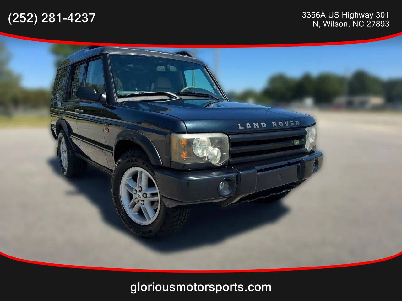 2004 Land Rover Discovery HSE — SUV — 150,110 mi — Wilson, NC