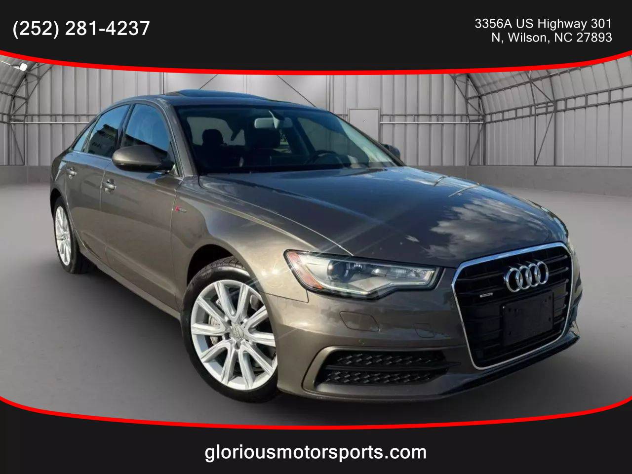 2015 Audi A6 Premium Plus — Sedan — 70,863 mi — Wilson, NC