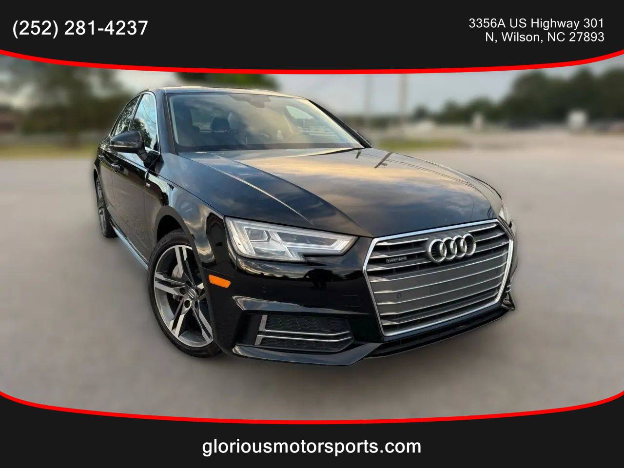 2017 Audi A4 Premium Plus — Sedan — 80,233 mi — Wilson, NC