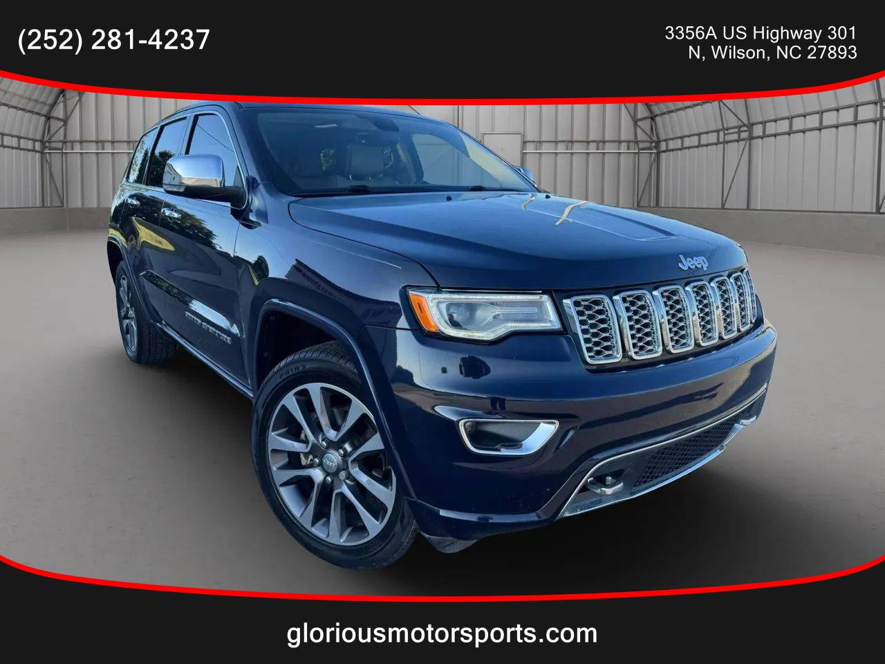 2017 Jeep Grand Cherokee Overland — SUV — 126,673 mi — Wilson, NC