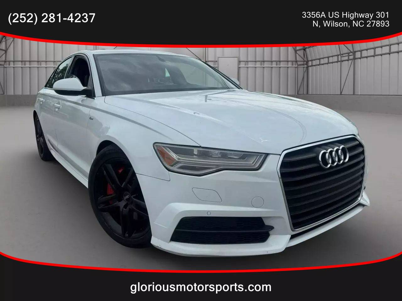 2017 Audi A6 Premium — Sedan — 103,516 mi — Wilson, NC