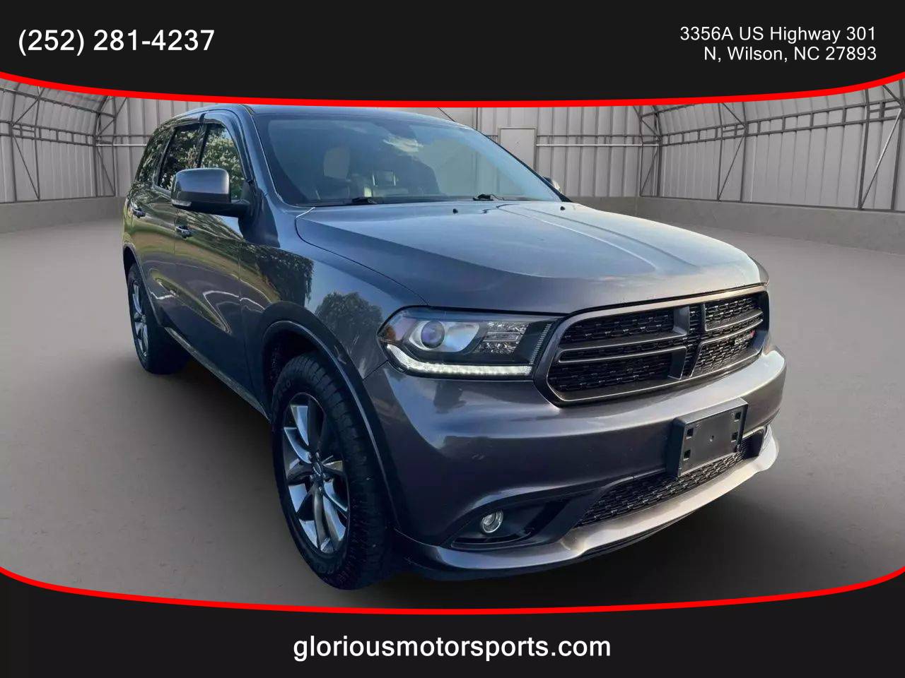 2017 Dodge Durango GT — SUV — 138,567 mi — Wilson, NC