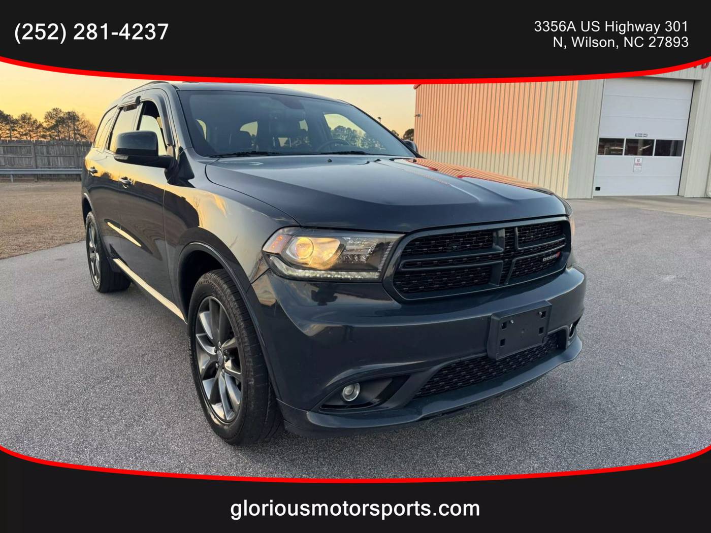 2018 Dodge Durango GT — SUV — 136,159 mi — Wilson, NC