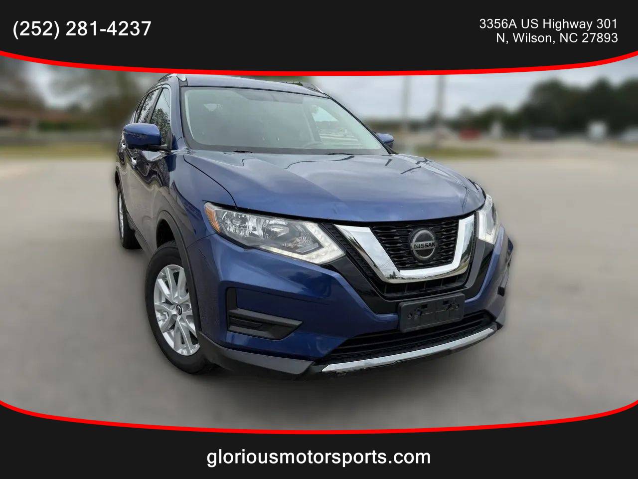 2018 Nissan Rogue SV — SUV — 107,147 mi — Wilson, NC