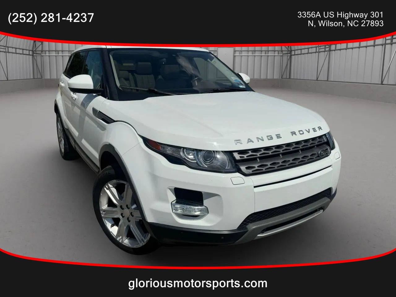 2015 Land Rover Range Rover Evoque Pure Premium — SUV — 69,190 mi — Wilson, NC