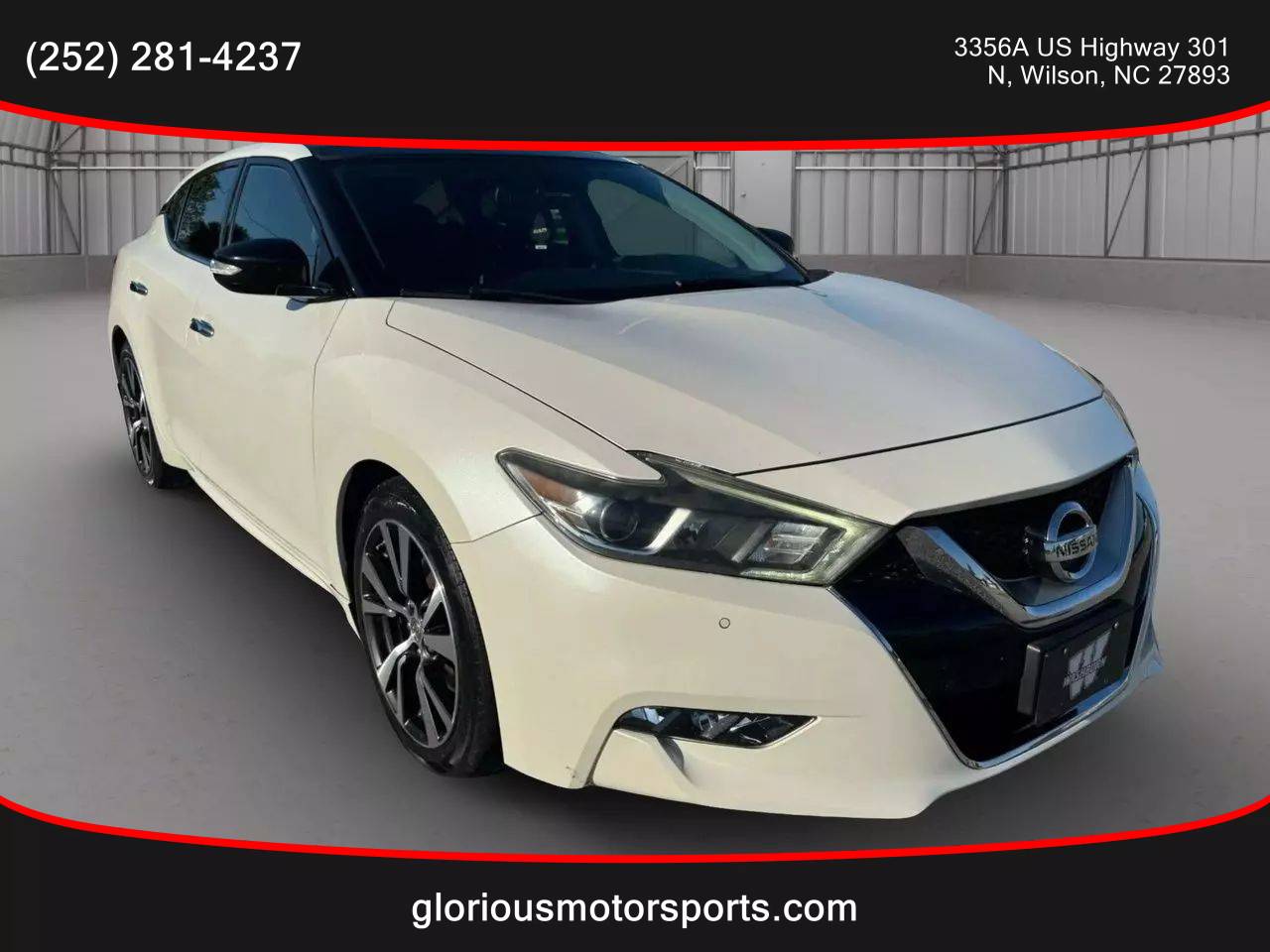 2016 Nissan Maxima SL — Sedan — 136,091 mi — Wilson, NC