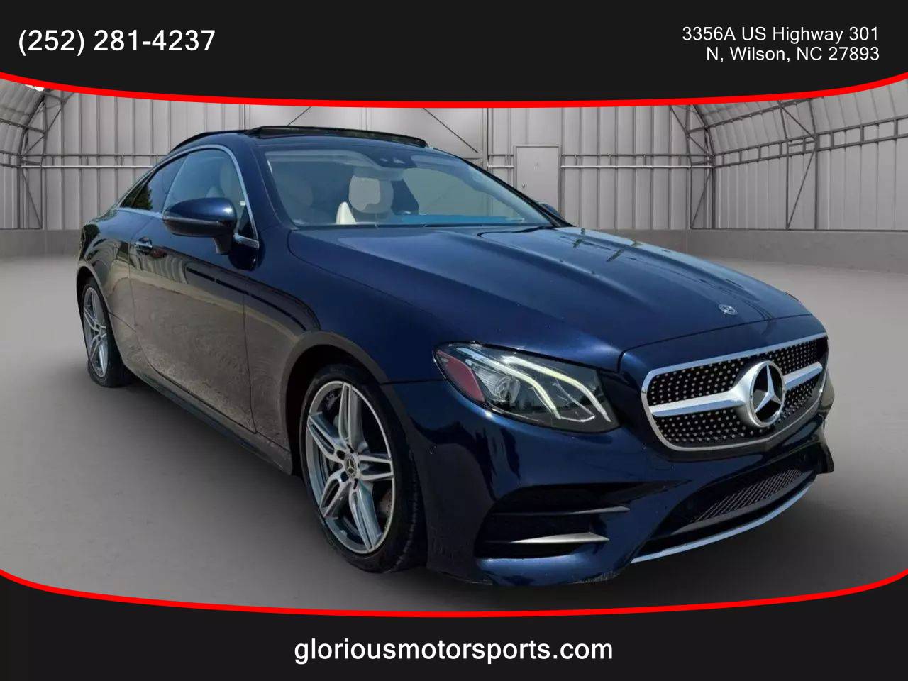 2018 Mercedes-Benz E-Class E 400 — Coupe — 82,229 mi — Wilson, NC