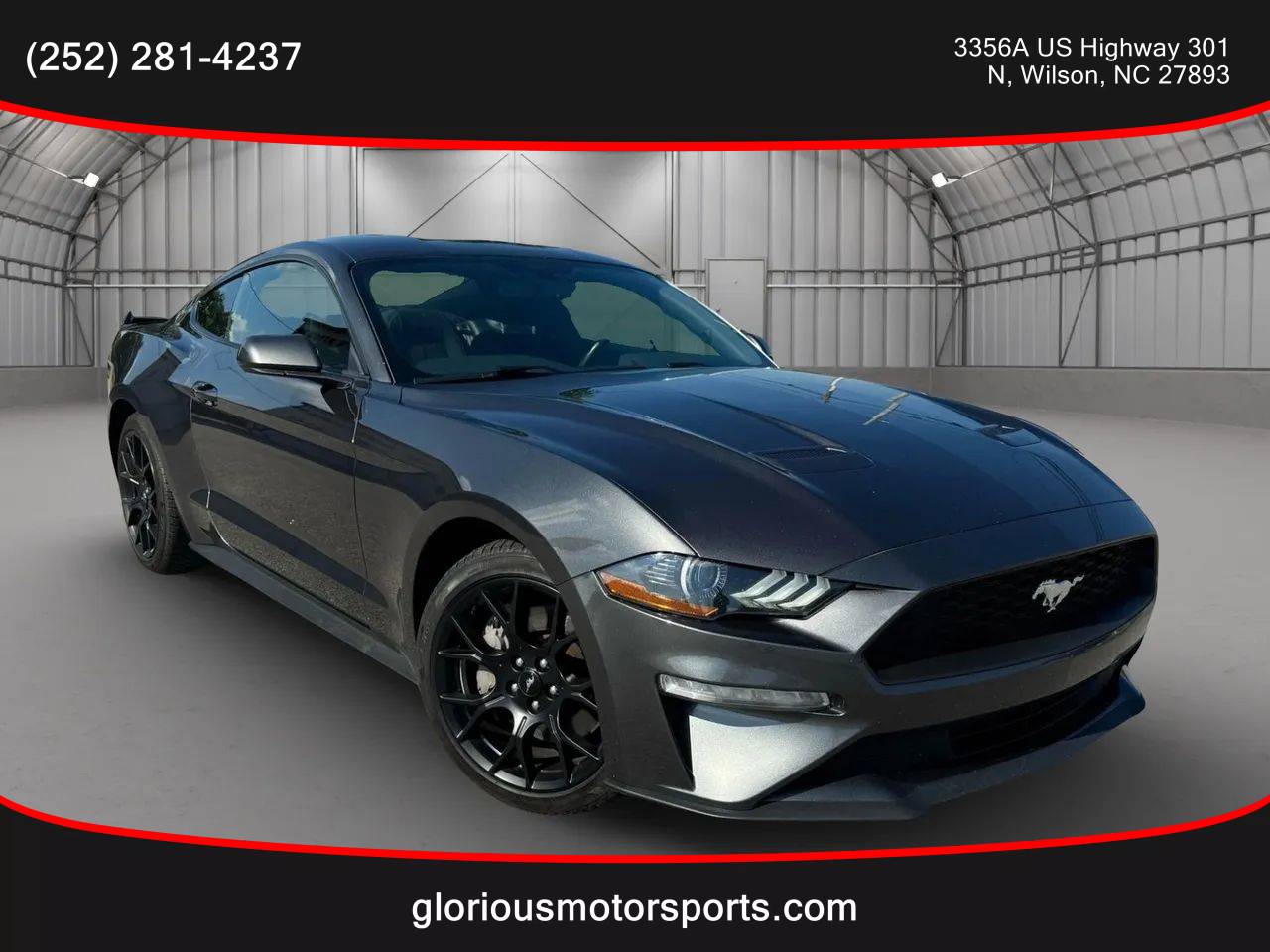 2018 Ford Mustang EcoBoost — Coupe — 80,459 mi — Wilson, NC