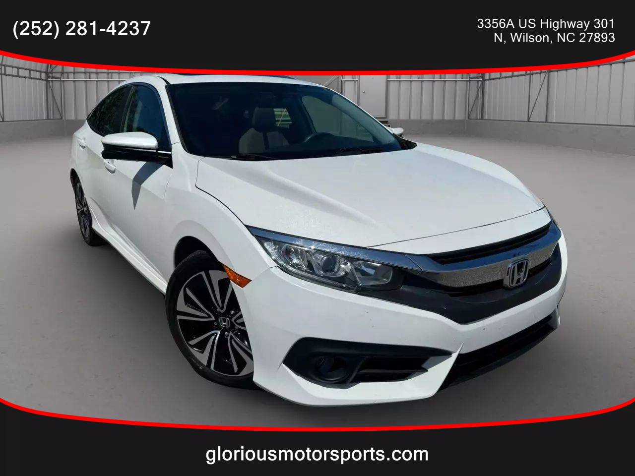 2016 Honda Civic EX-T — Sedan — 136,433 mi — Wilson, NC