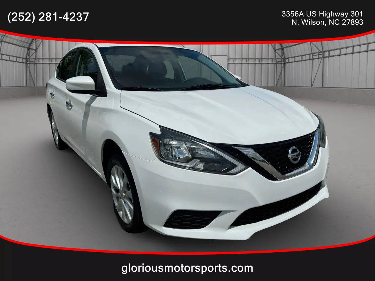 2019 Nissan Sentra SV — Sedan — 121,700 mi — Wilson, NC
