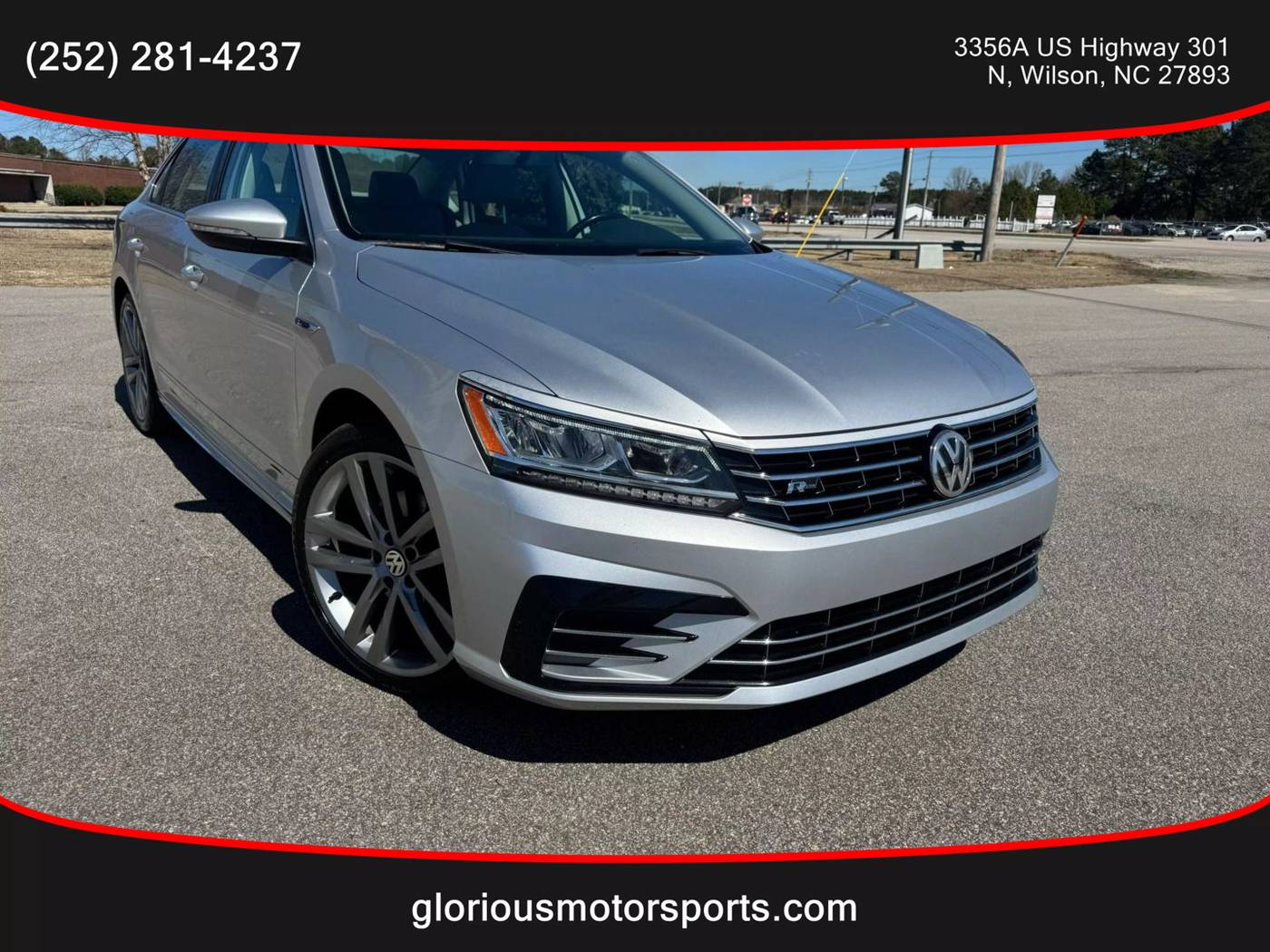 2017 Volkswagen Passat R-Line — Sedan — 123,758 mi — Wilson, NC