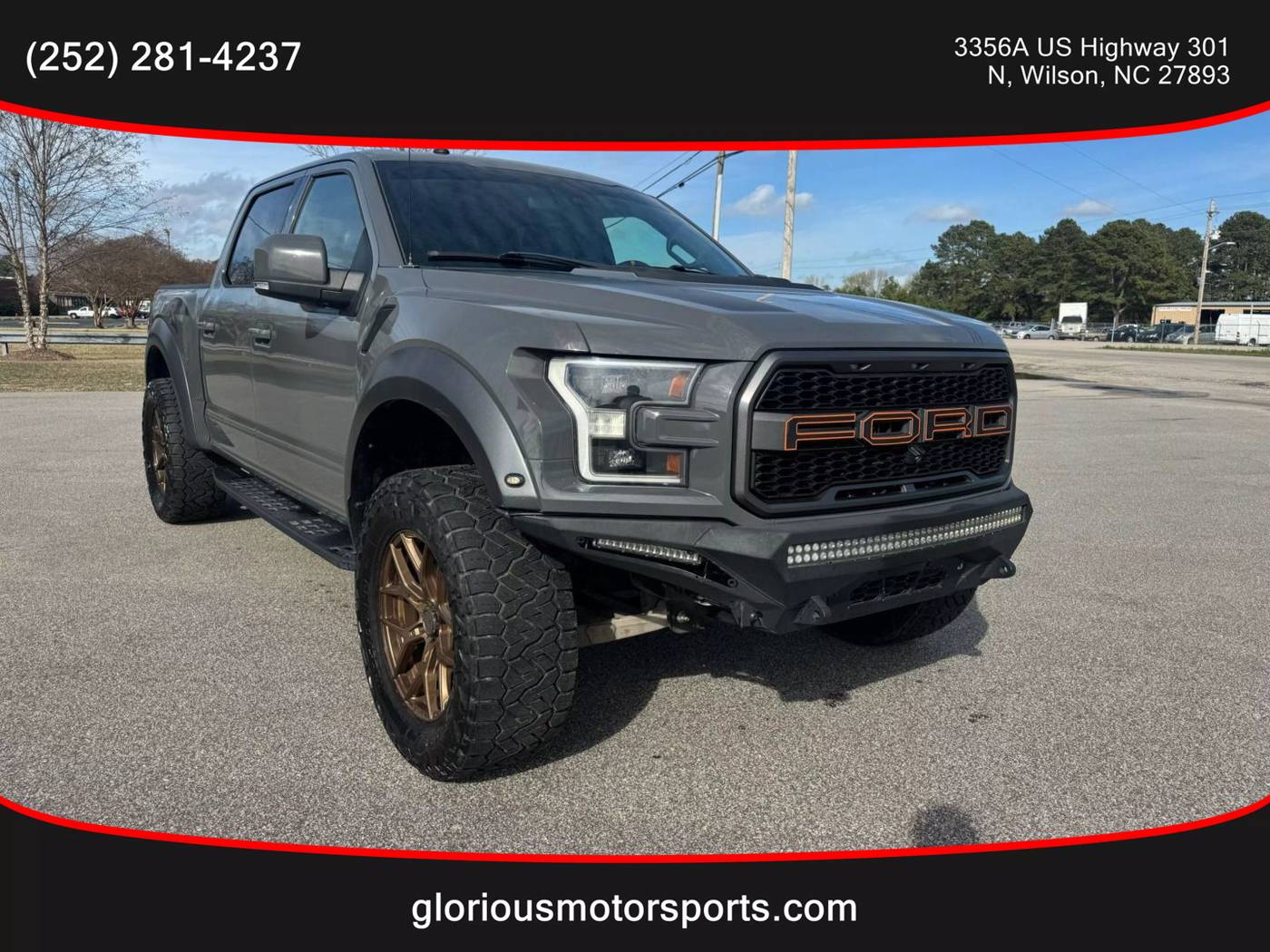 2018 Ford F-150 Raptor — Pickup Truck — 132,665 mi — Wilson, NC