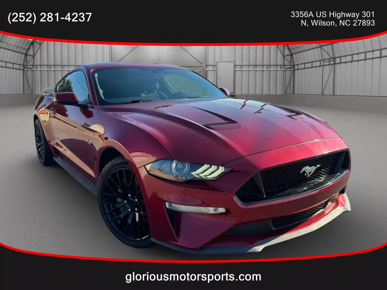 2019 Ford Mustang GT — Coupe — 100,854 mi — Wilson, NC
