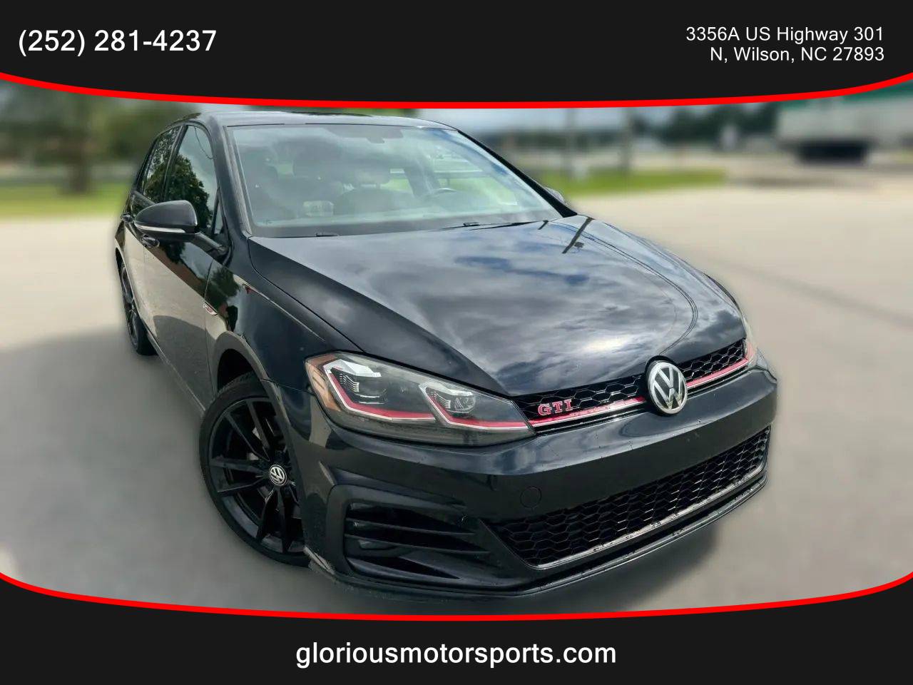 2019 Volkswagen Golf GTI Autobahn — Hatchback — 146,026 mi — Wilson, NC