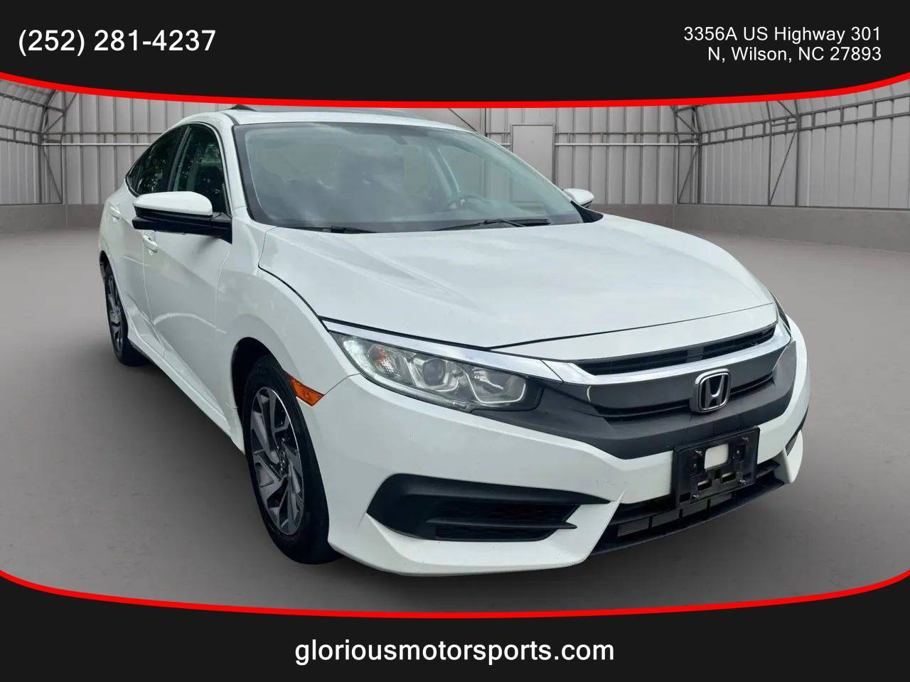 2016 Honda Civic EX — Sedan — 135,002 mi — Wilson, NC