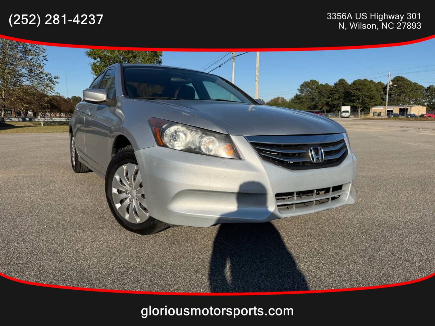 2012 Honda Accord LX — Sedan — 130,977 mi — Wilson, NC