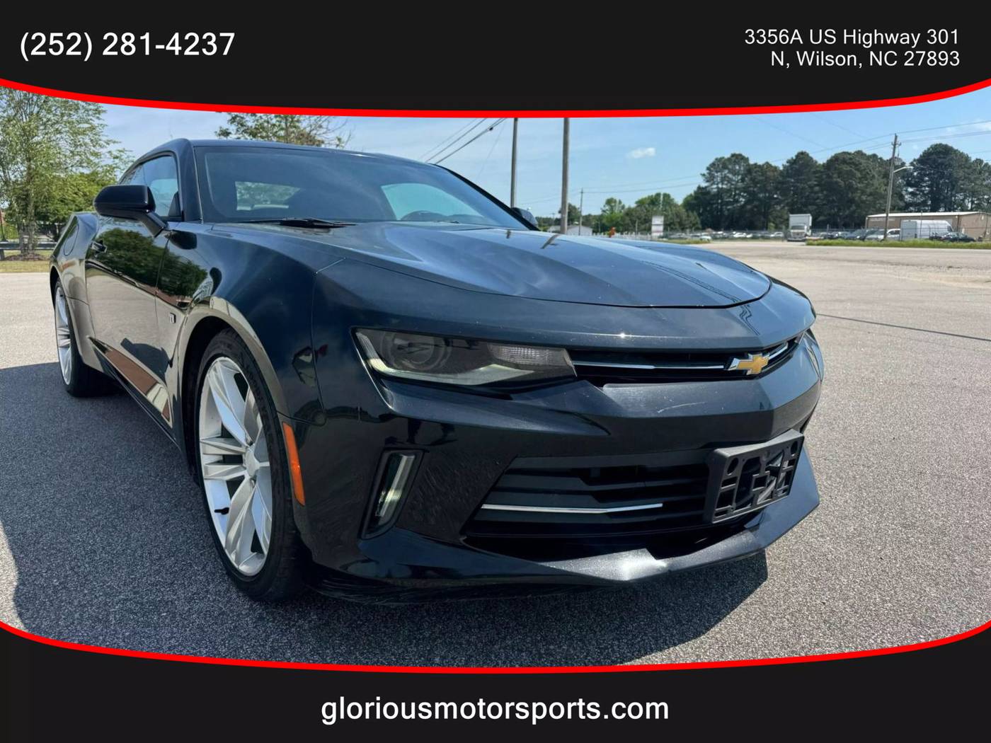 2017 Chevrolet Camaro 1LT — Coupe — 103,610 mi — Wilson, NC