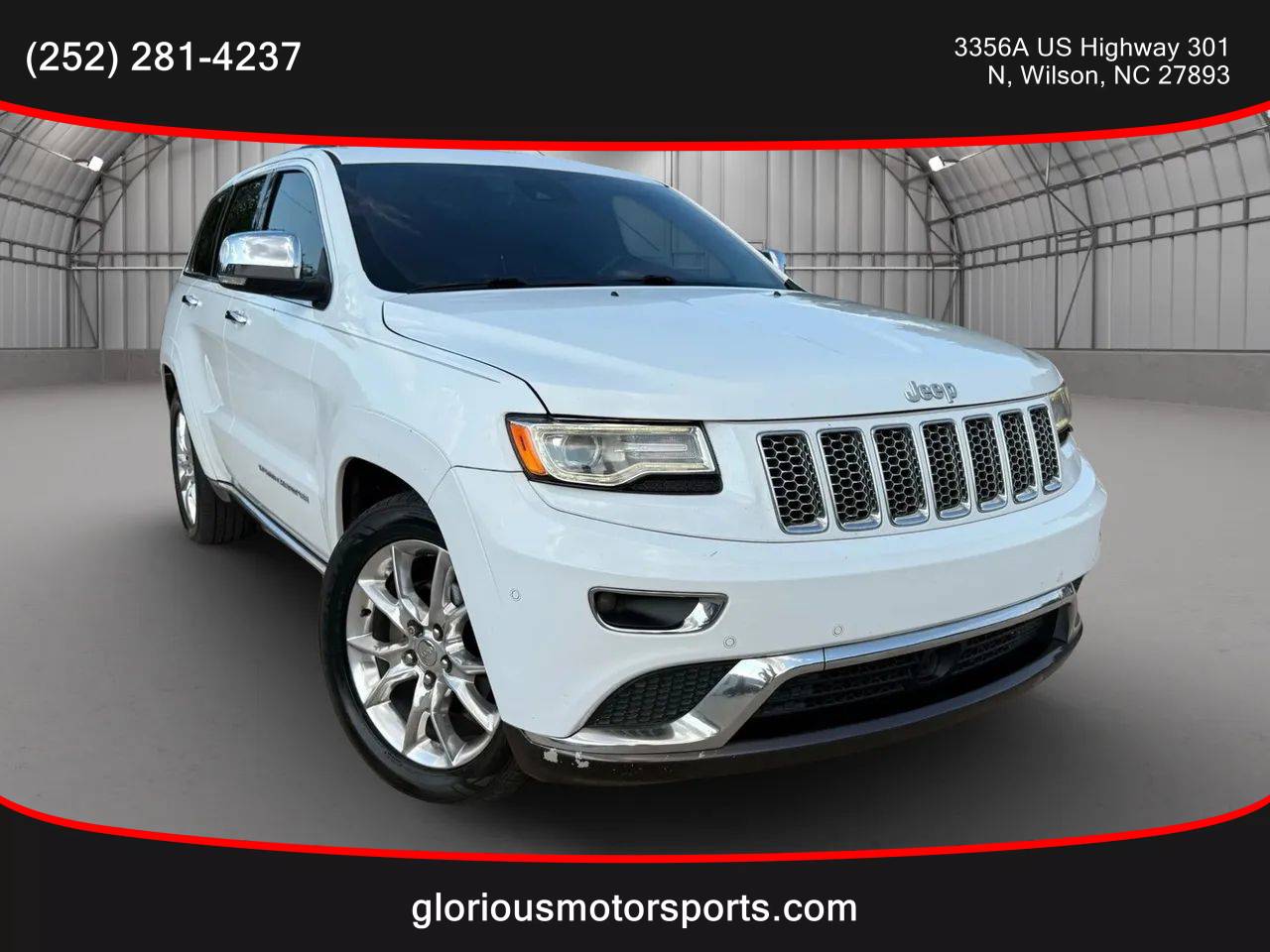 2016 Jeep Grand Cherokee Summit — SUV — 134,753 mi — Wilson, NC