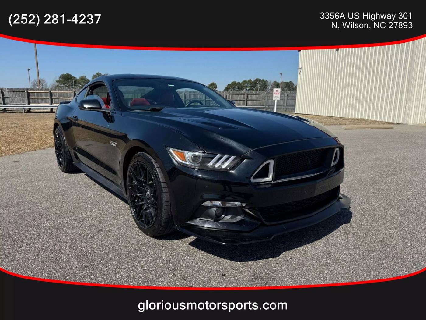 2017 Ford Mustang GT Premium — Coupe — 85,653 mi — Wilson, NC