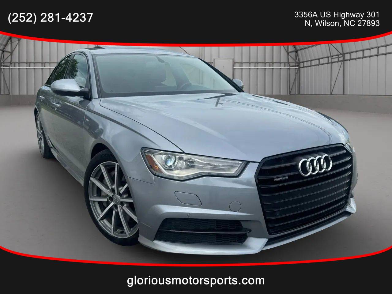 2017 Audi A6 Premium Plus — Sedan — 92,296 mi — Wilson, NC