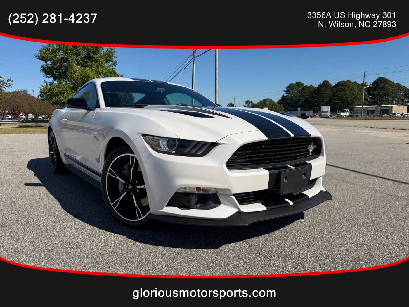 2017 Ford Mustang GT Premium — Coupe — 55,683 mi — Wilson, NC