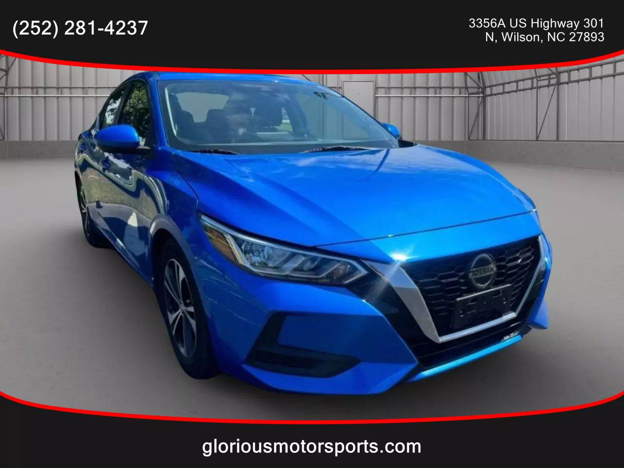 2021 Nissan Sentra SV — Sedan — 125,862 mi — Wilson, NC