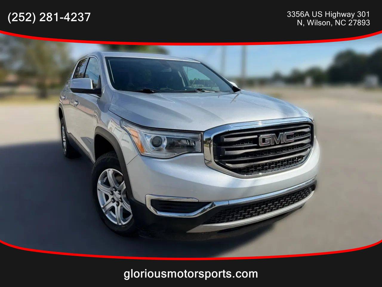 2019 GMC Acadia SLE — SUV — 141,148 mi — Wilson, NC