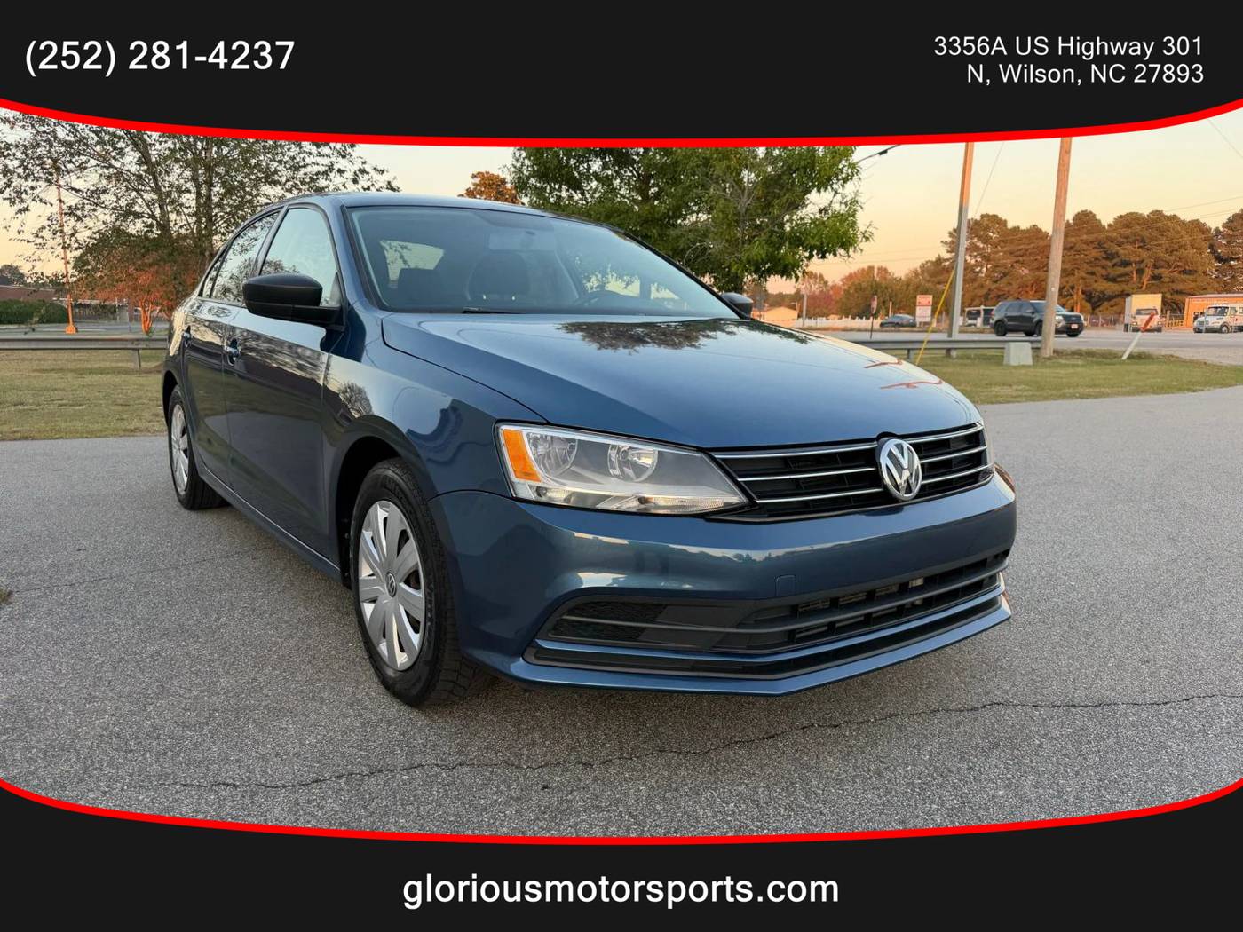 2016 Volkswagen Jetta 1.4T S — Sedan — 141,191 mi — Wilson, NC