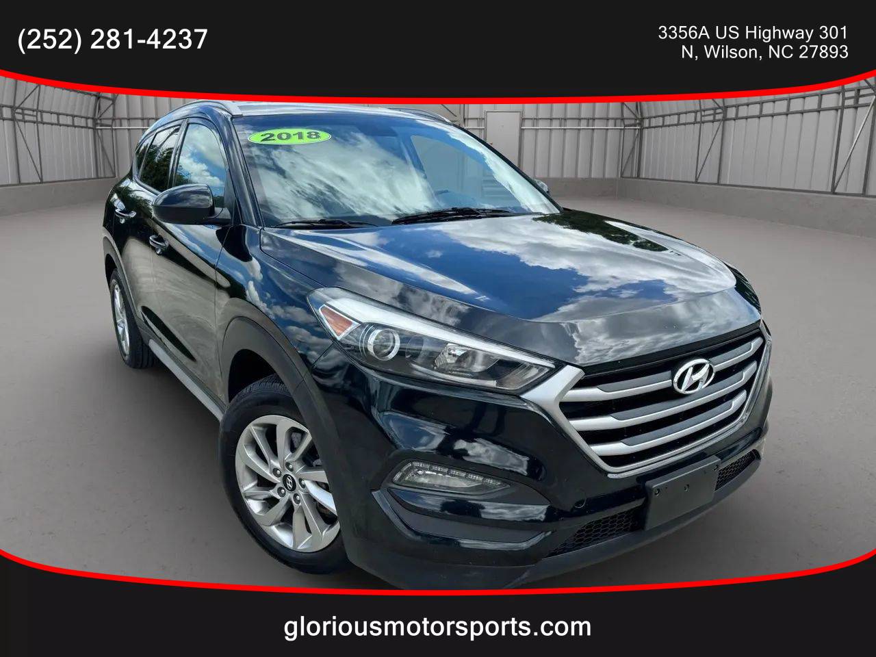 2018 Hyundai Tucson SEL — SUV — 84,679 mi — Wilson, NC