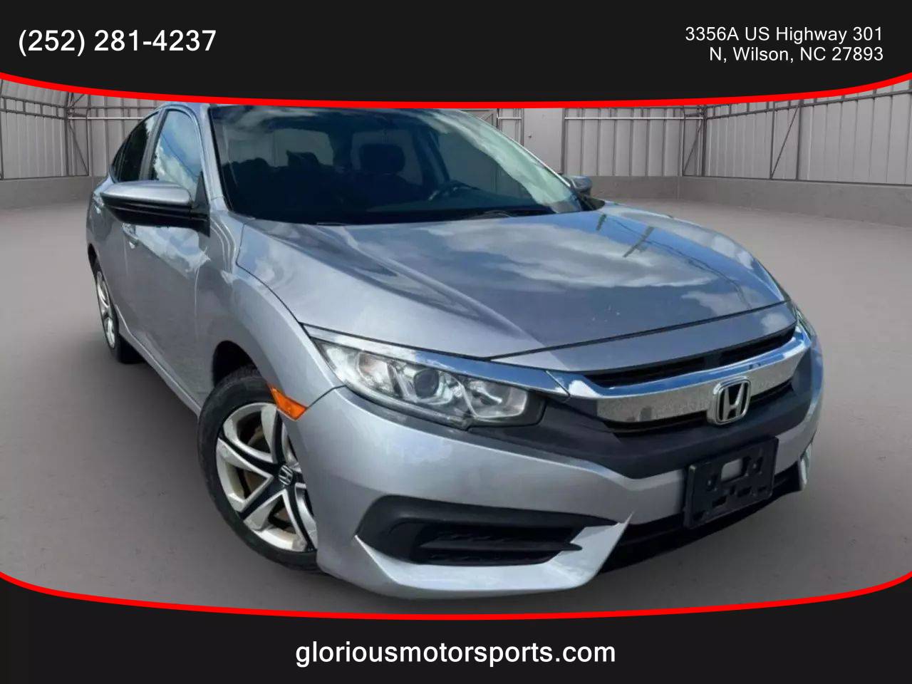 2017 Honda Civic LX — Sedan — 132,047 mi — Wilson, NC