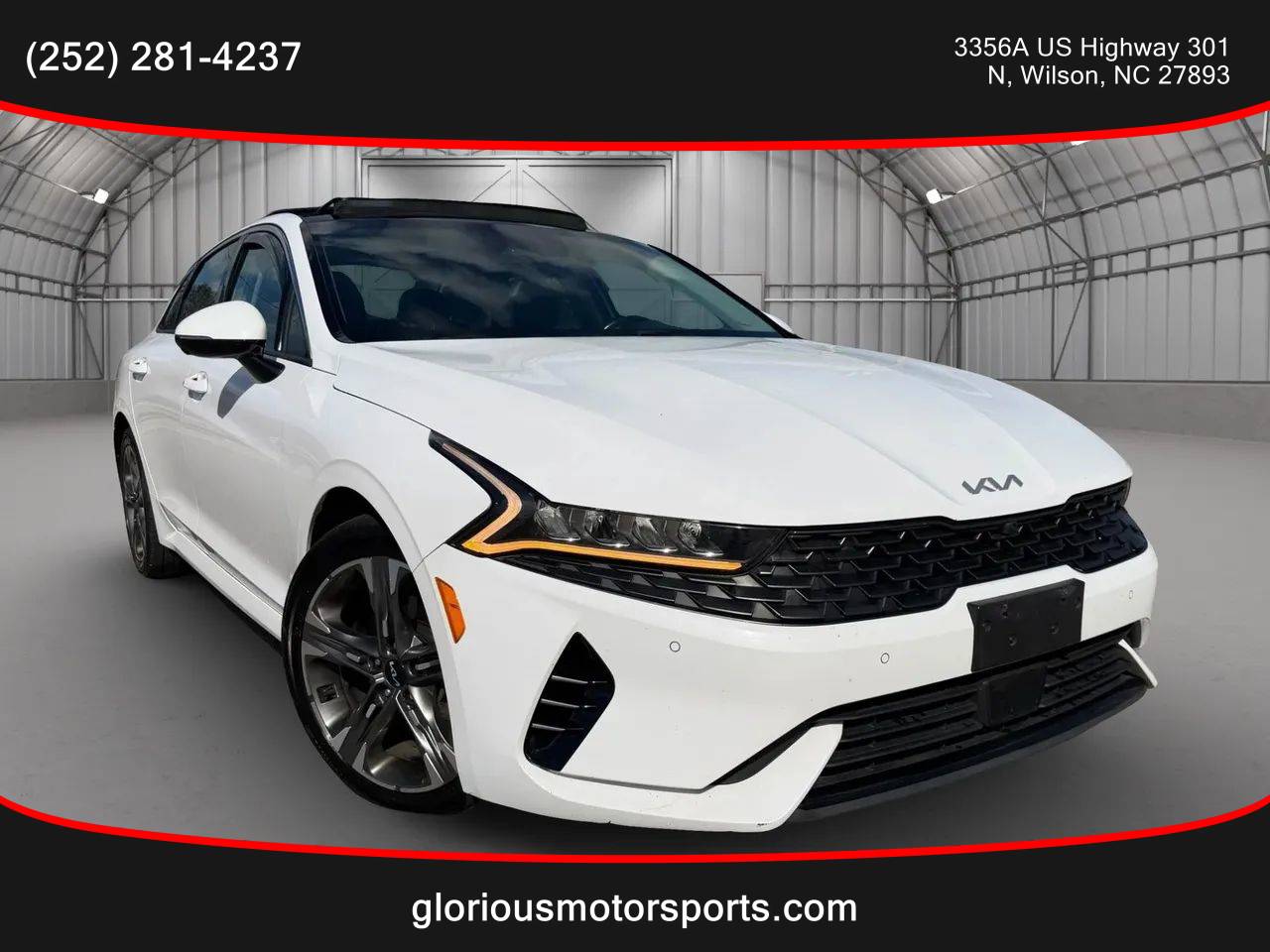 2022 Kia K5 EX — Sedan — 137,656 mi — Wilson, NC