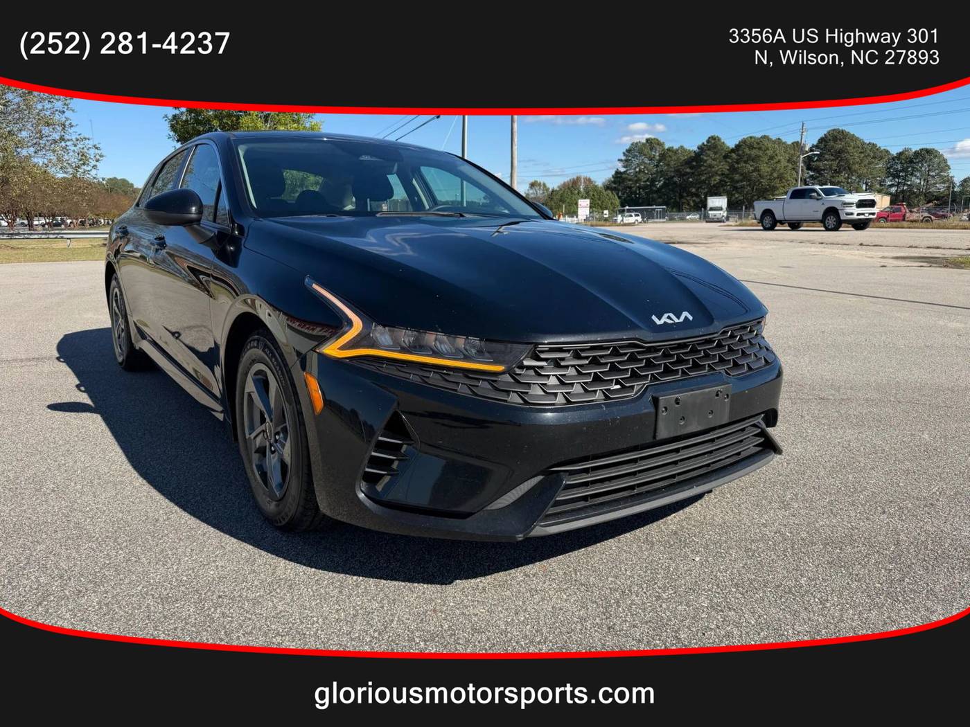 2022 Kia K5 LX — Sedan — 122,338 mi — Wilson, NC
