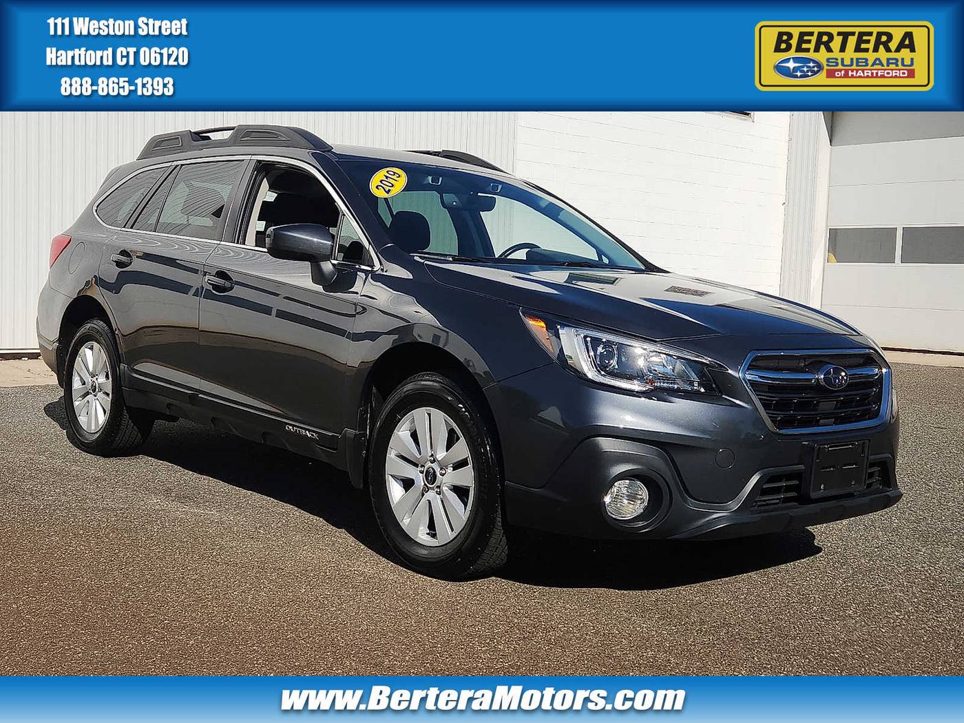 2019 Subaru Outback 2.5i Premium — SUV — 57,607 mi — Hartford, CT