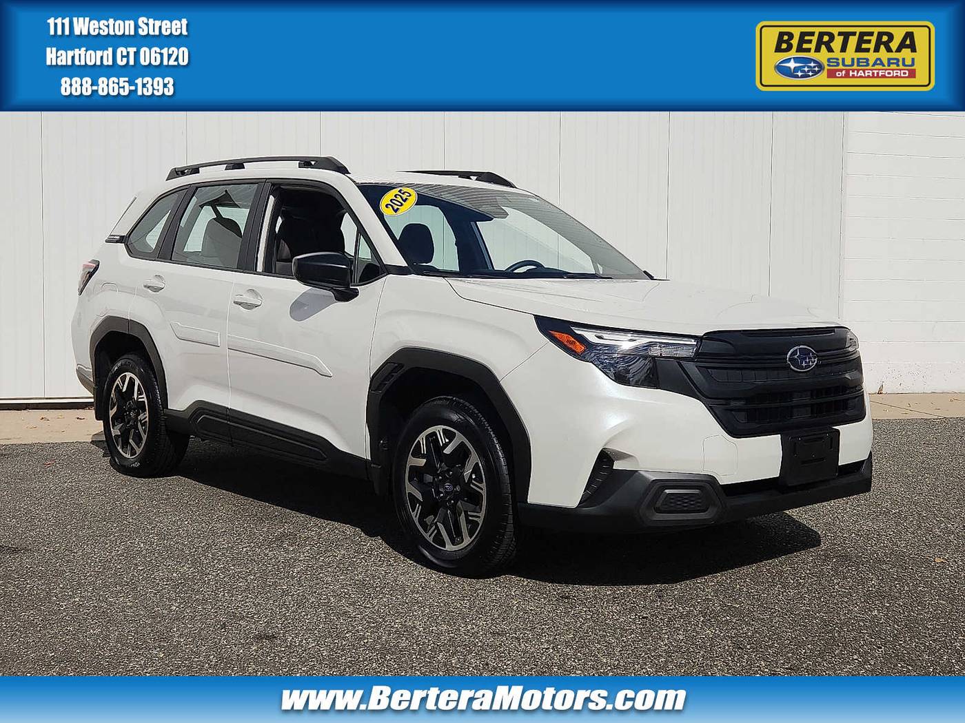 2025 Subaru Forester Base — SUV — 3,683 mi — Hartford, CT