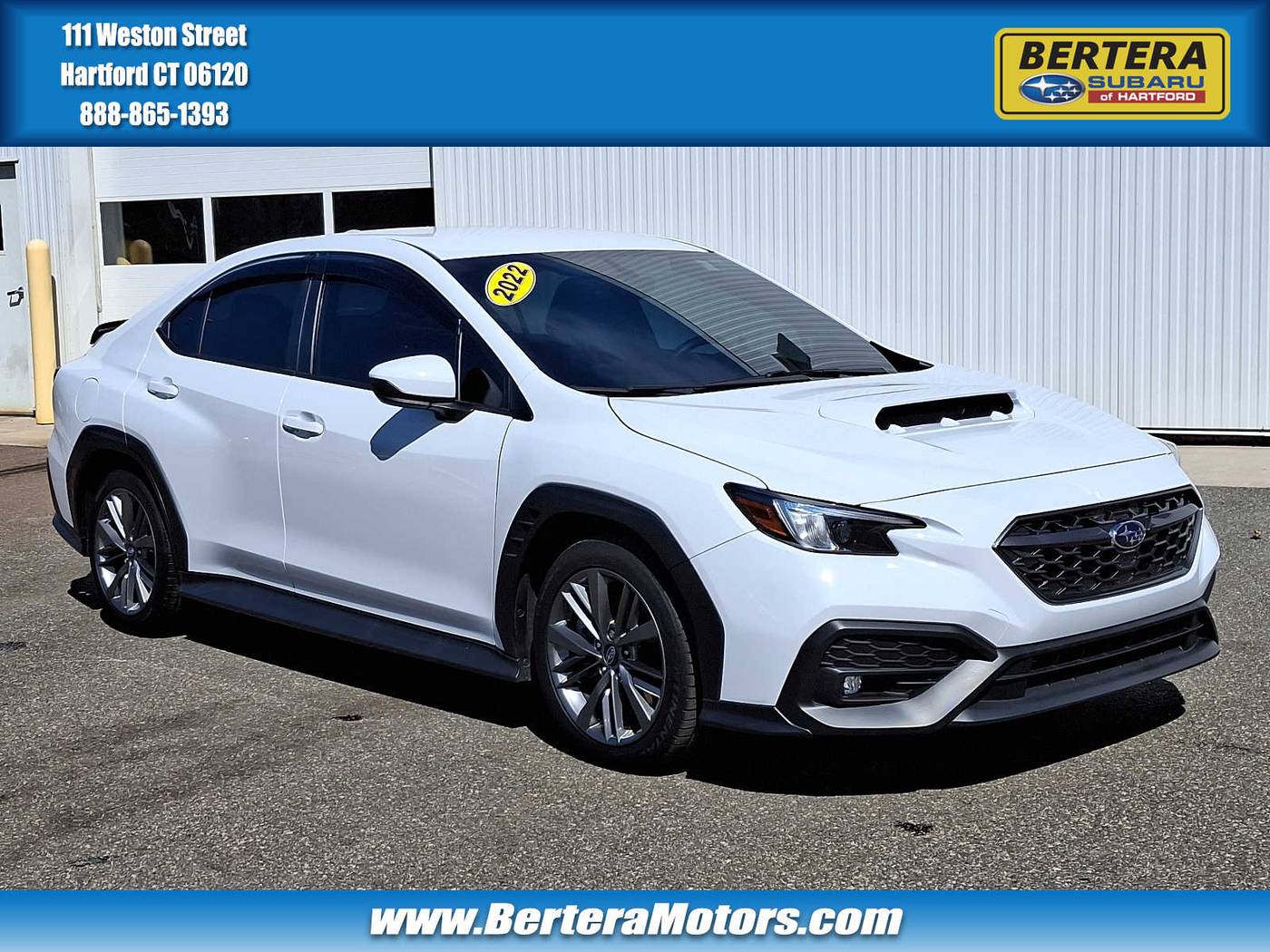 2022 Subaru WRX Standard — Sedan — 7,229 mi — Hartford, CT