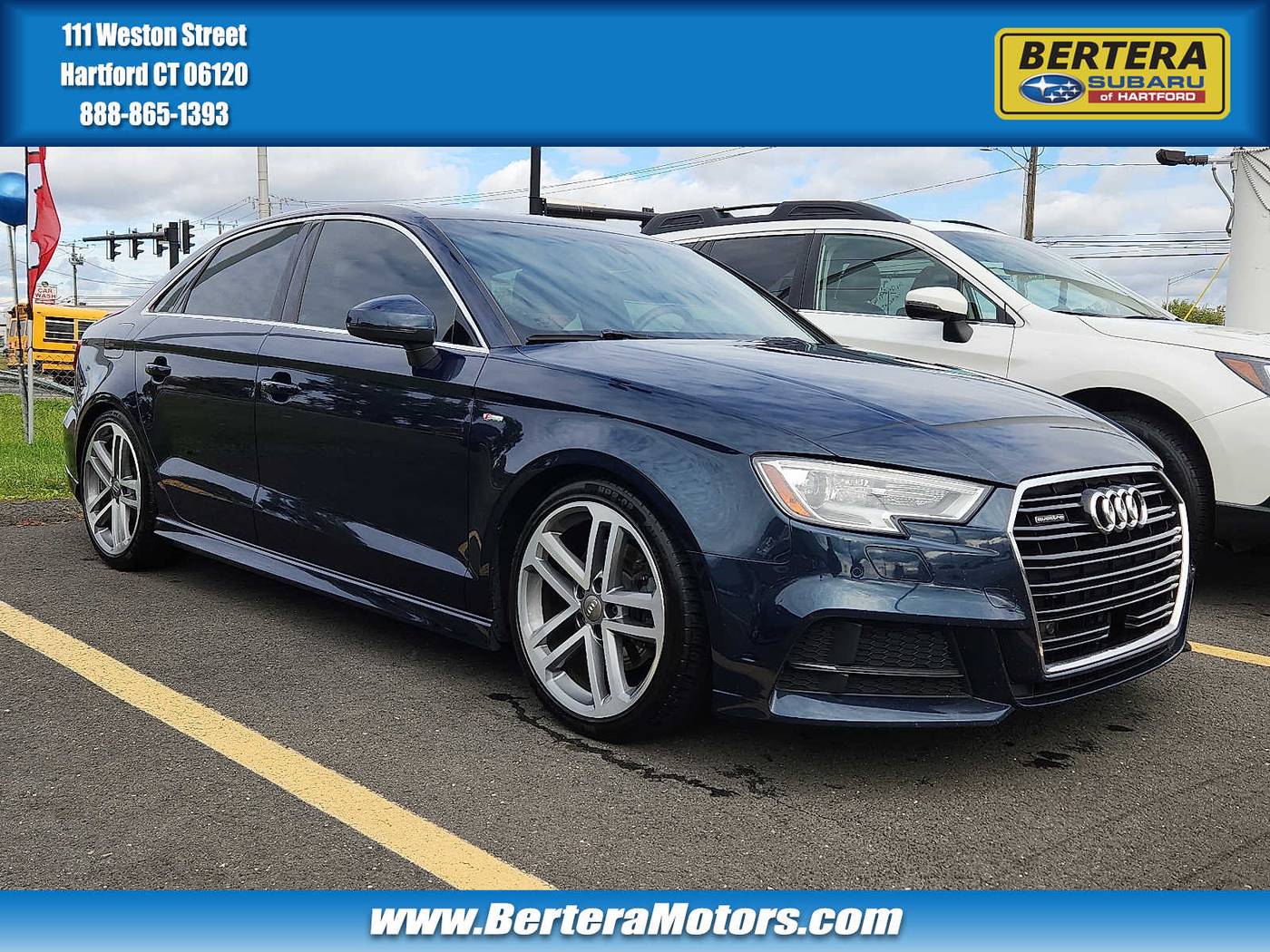 2018 Audi A3 Premium Plus — Sedan — 91,554 mi — Hartford, CT