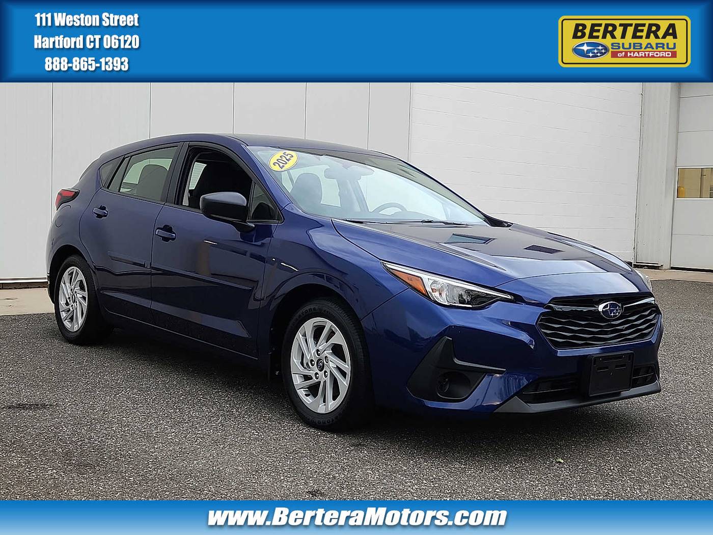 2025 Subaru Impreza 2.0i — Hatchback — 3,362 mi — Hartford, CT