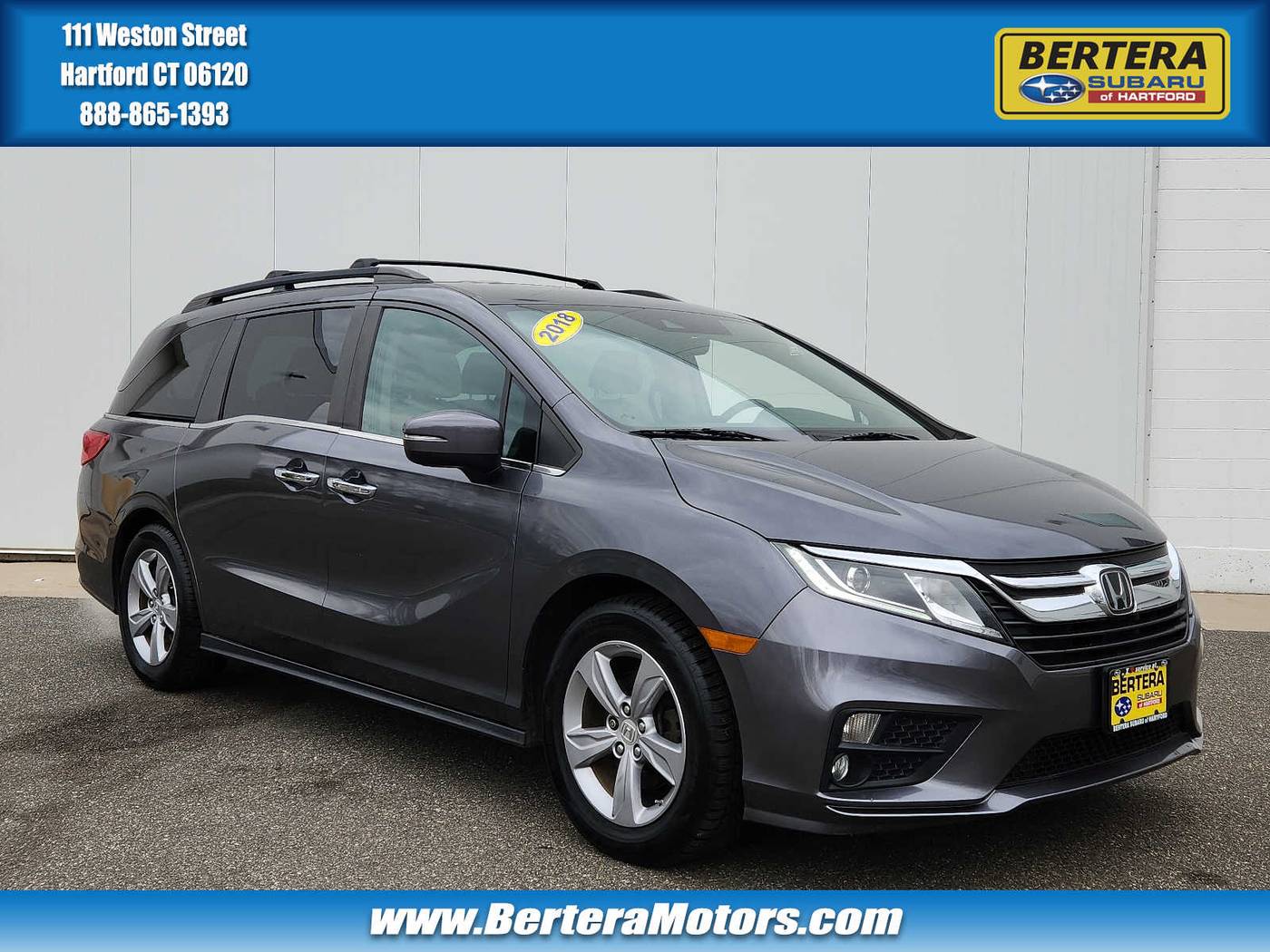 2018 Honda Odyssey EX-L — Minivan — 72,479 mi — Hartford, CT