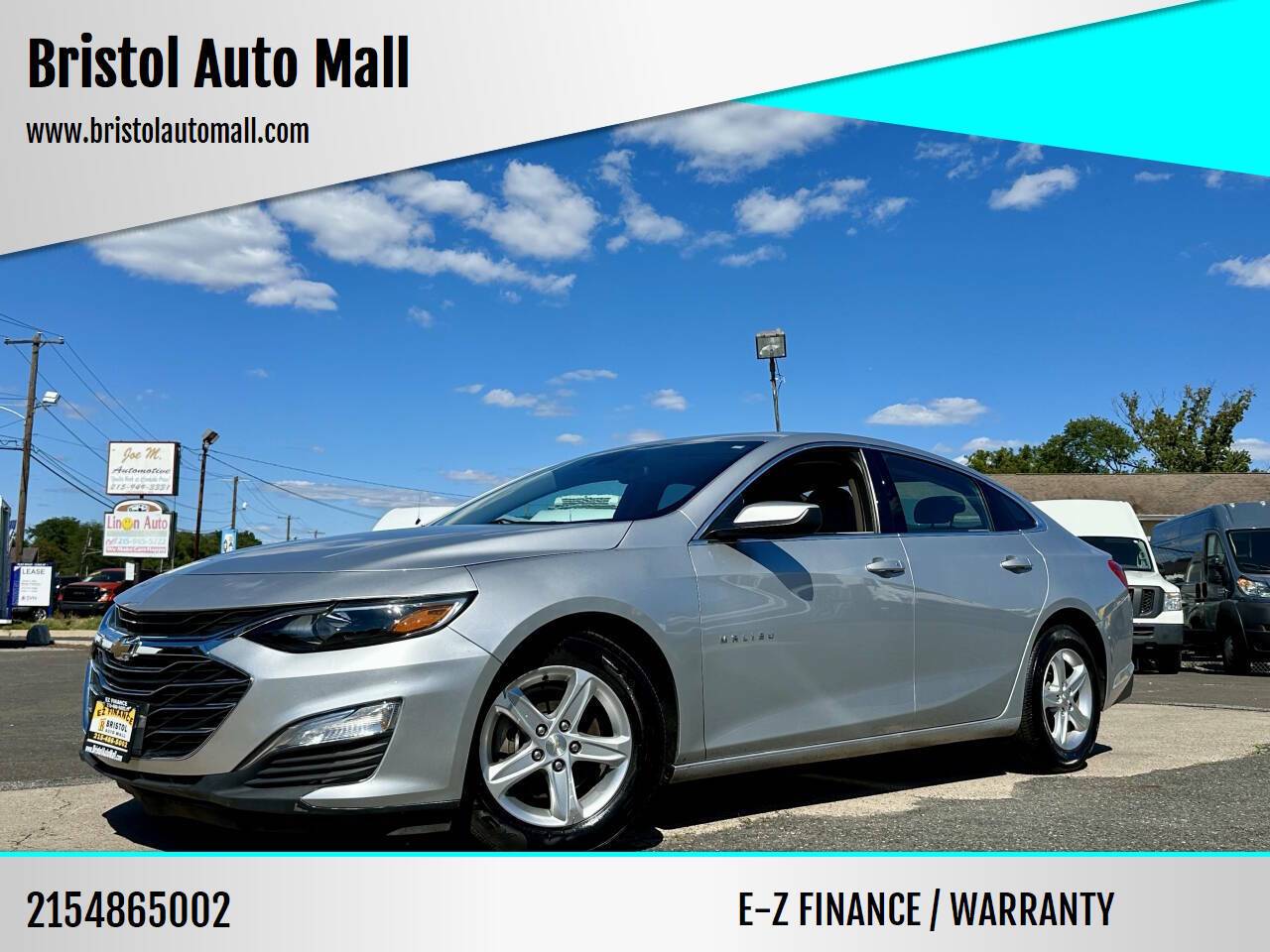 2020 Chevrolet Malibu LS — Sedan — 126,988 mi — Levittown, PA