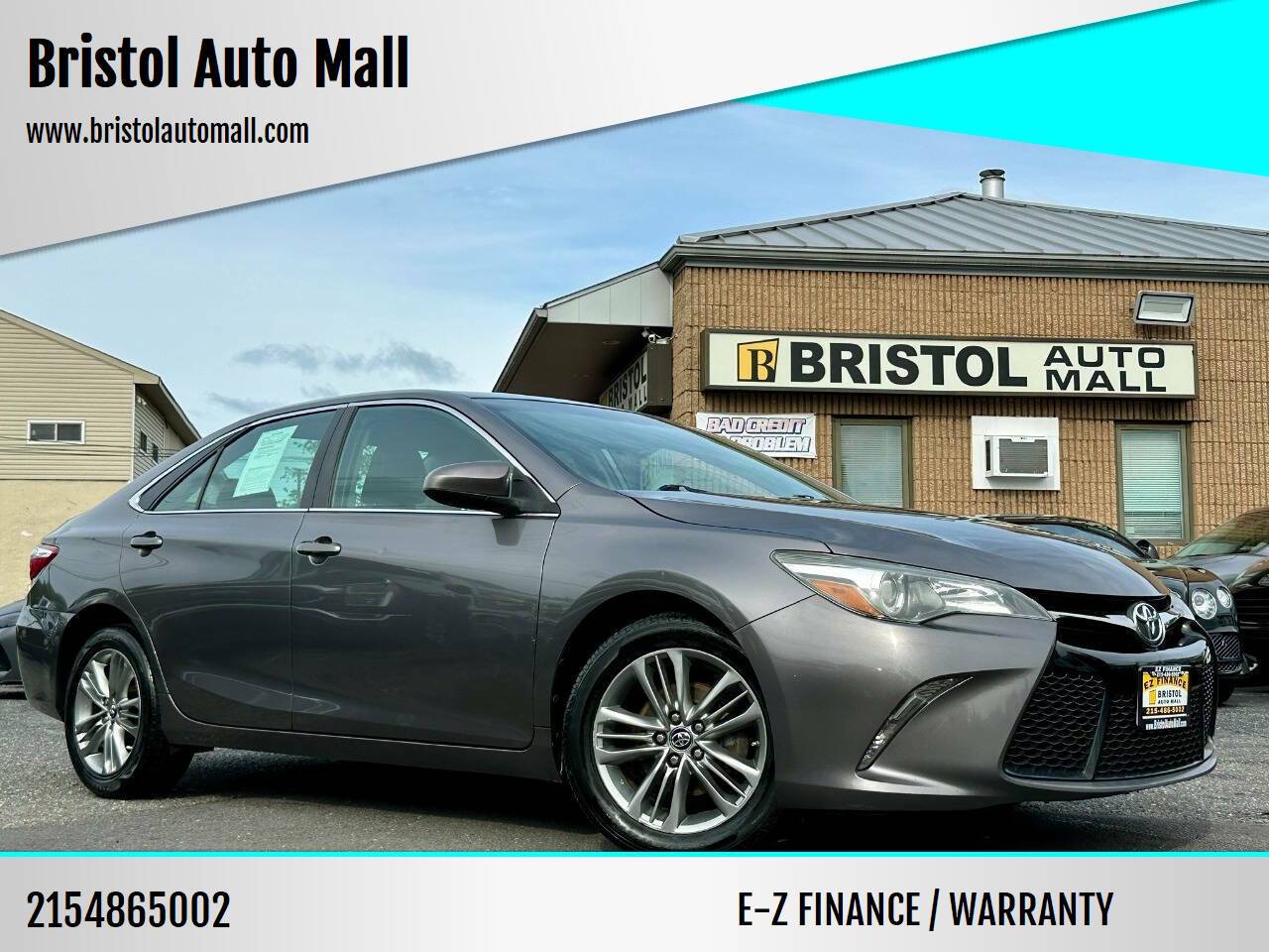 2015 Toyota Camry SE — Sedan — 199,041 mi — Levittown, PA