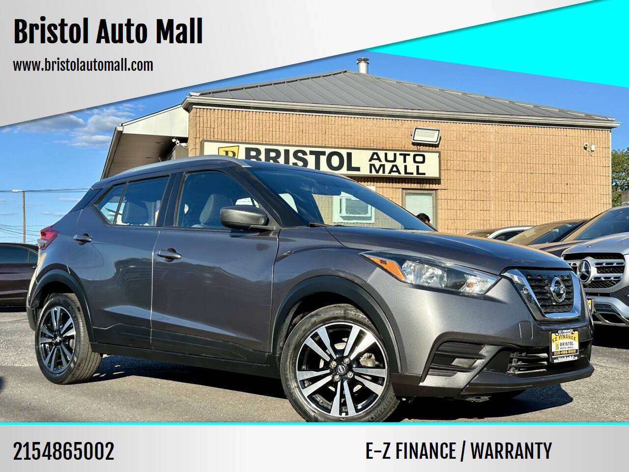 2019 Nissan Kicks SV — SUV — 117,357 mi — Levittown, PA